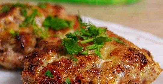 Котлеты из телятины в духовке