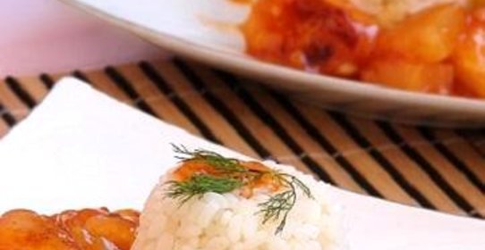 Курица в сладком соусе