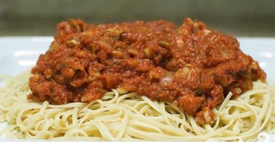 Паста с куриным филе