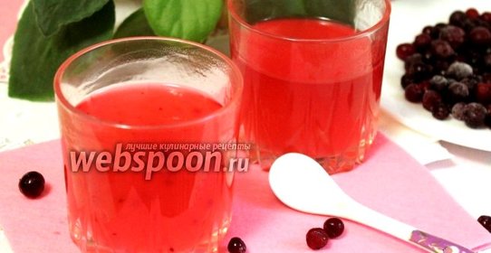 Клюквенный кисель