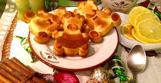 Бисквитные мишки