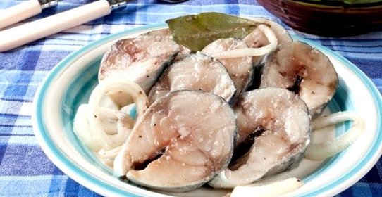Скумбрия маринованная