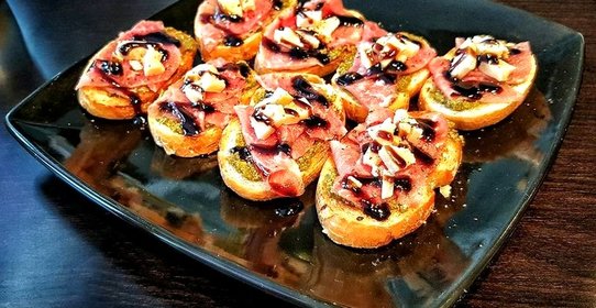 Брускетта «Карпаччо»