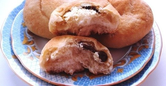 Булочки с творогом и изюмом