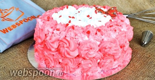 Торт «Розовый»