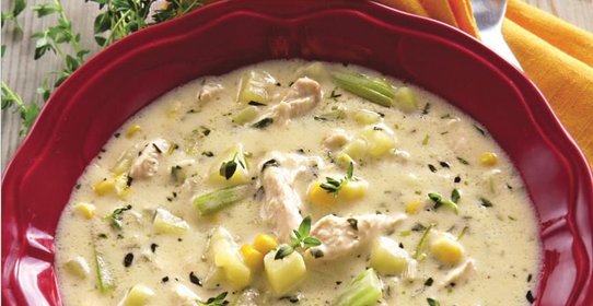 Старинная похлебка из курицы