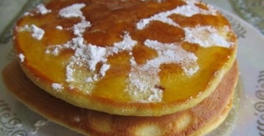 Блины дрожжевые толстые