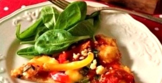 Диетическое тесто для пиццы