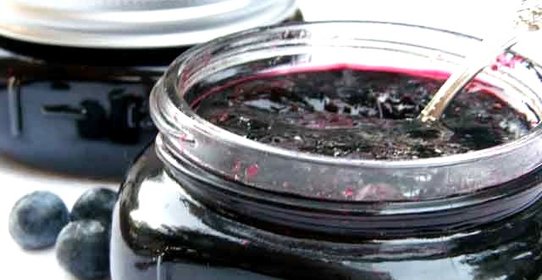 Варенье из черники в аэрогриле