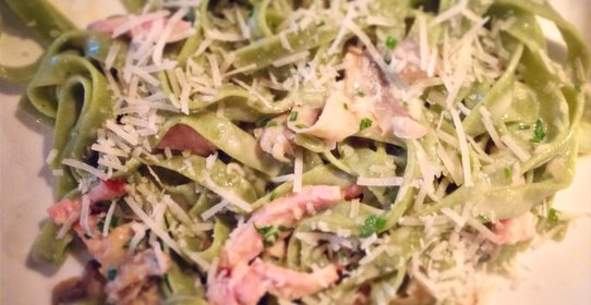 Рождественская карбонара