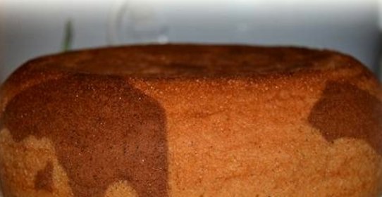 Мраморный бисквит