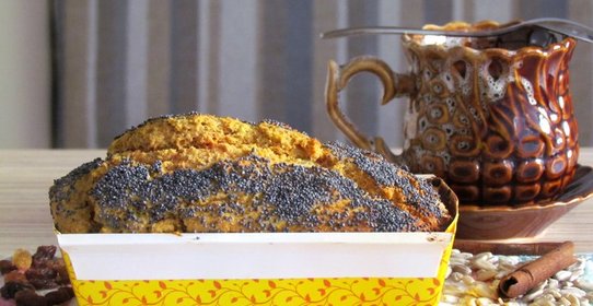 Кукурузный хлеб с мёдом