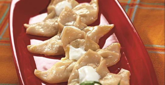 Равиоли с начинкой из сыра и грибов