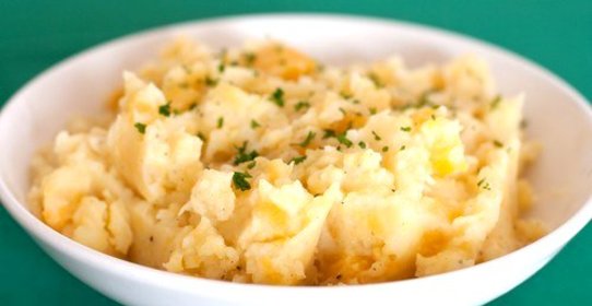 Пюре из картофеля и репы