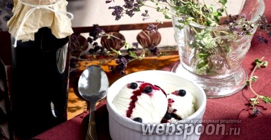 Черничный сироп