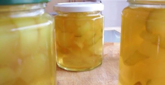 Варенье из кабачков с лимоном на зиму