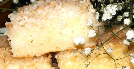 Кокосовый пирог на кефире