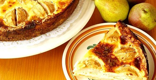 Рождественская коврижка с грушей