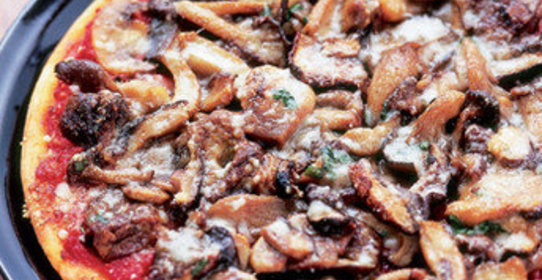 Пицца с грибами