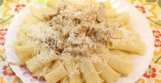Макароны с курочкой