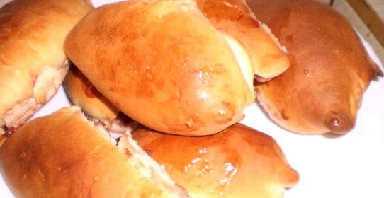 Пирожки Сладкоежки из готового теста