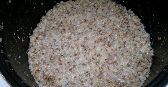 Молочная гречневая каша