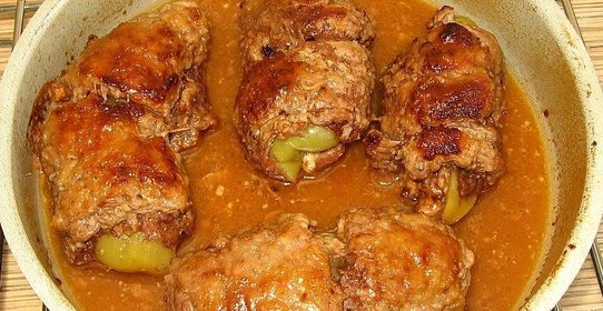 Рулеты из говядины в духовке