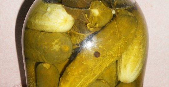 Огурцы маринованные по-немецки