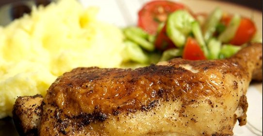 Жареные куриные ножки