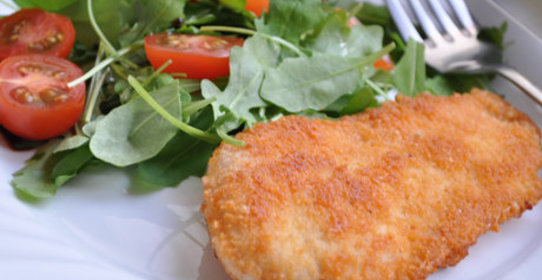 Куриное филе в сырной панировке