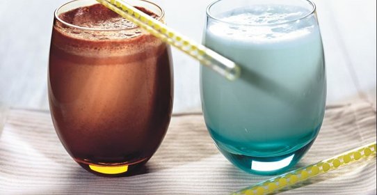 Молочно-шоколадный коктейль