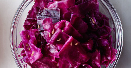 Маринованная красная капуста