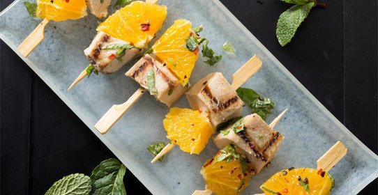 Индейка с апельсинами