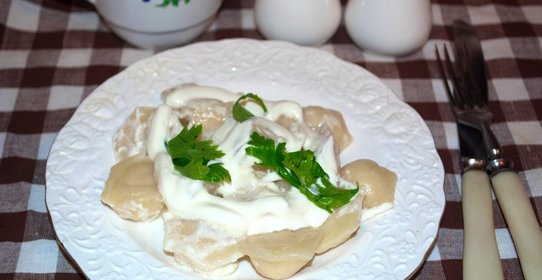 Пельмени из индейки