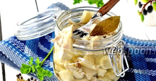 Маринованные вёшенки