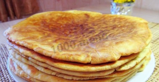 Лепешки на сметане