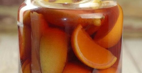 Апельсиновое вино с ванилью