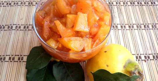 Варенье из айвы с апельсином