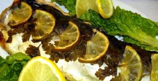 Горбуша с грибами