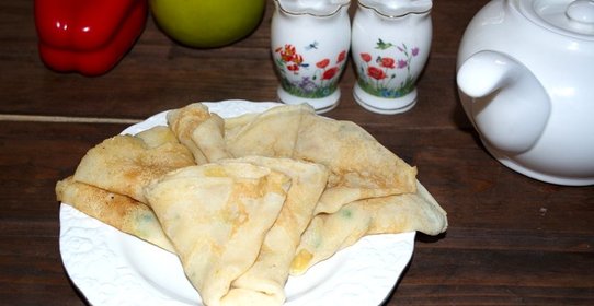 Блины с припеком