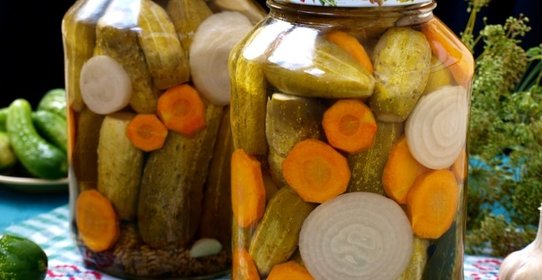 Маринованные огурцы по-польски