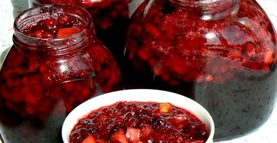 Брусничное варенье