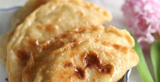 Азиатские пирожки с курицей