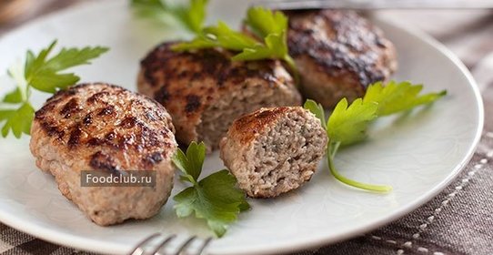 Котлеты из курицы и говядины
