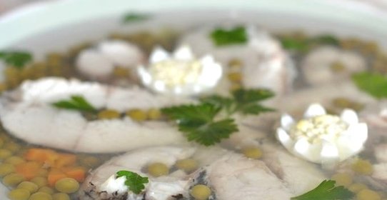 Заливная рыба с желатином