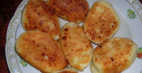 Пирожки с капустой из творожного теста