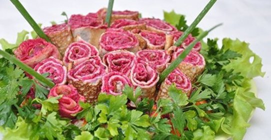 Салат Букет невесты