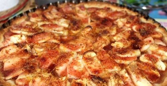 Французский яблочный пирог