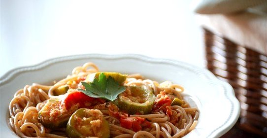 Летние макароны по‑итальянски