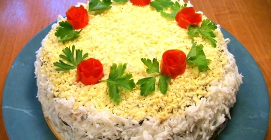 Торт из печени